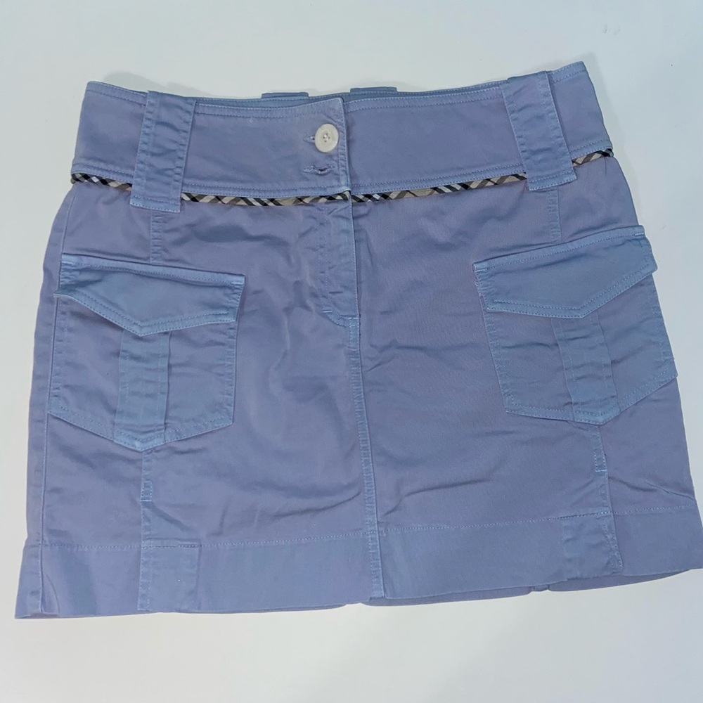BURBERRY VINTAGE CARGO SKIRT